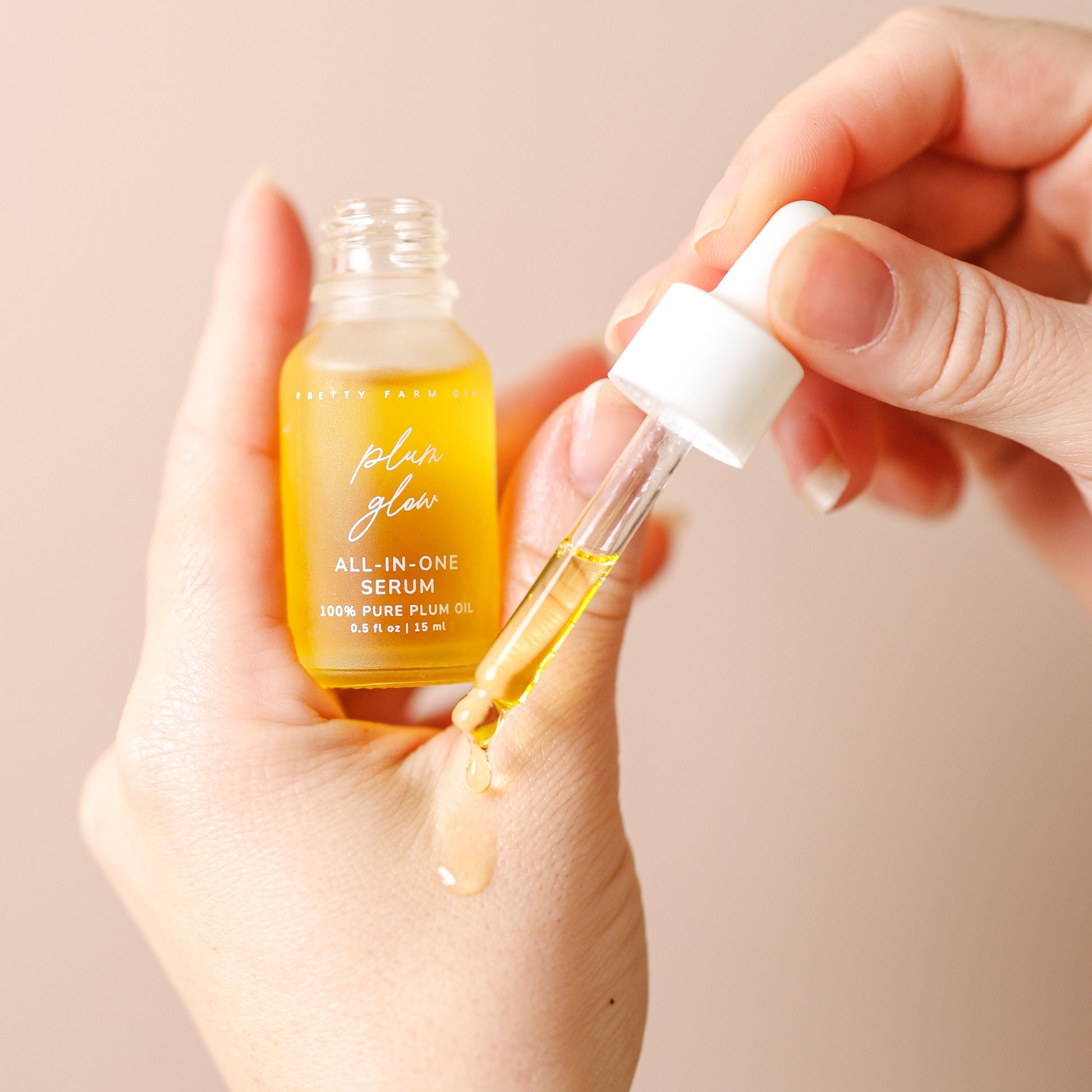 Plum Glow Multipurpose Face Serum | 100% Pure Plum Oil Pretty farm girl
