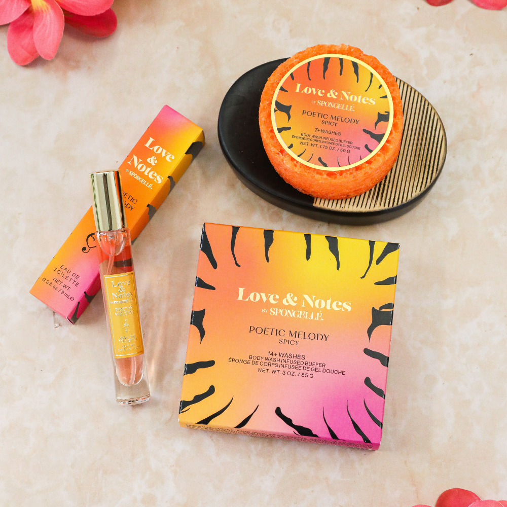 Poetic Melody Love & Notes Trio Set Spongellé