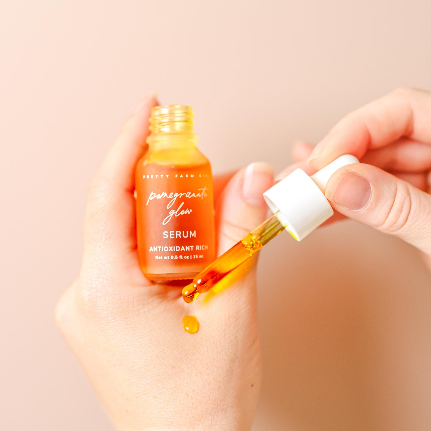Pomegranate Glow Natural Skin Protecting Serum Pretty farm girl
