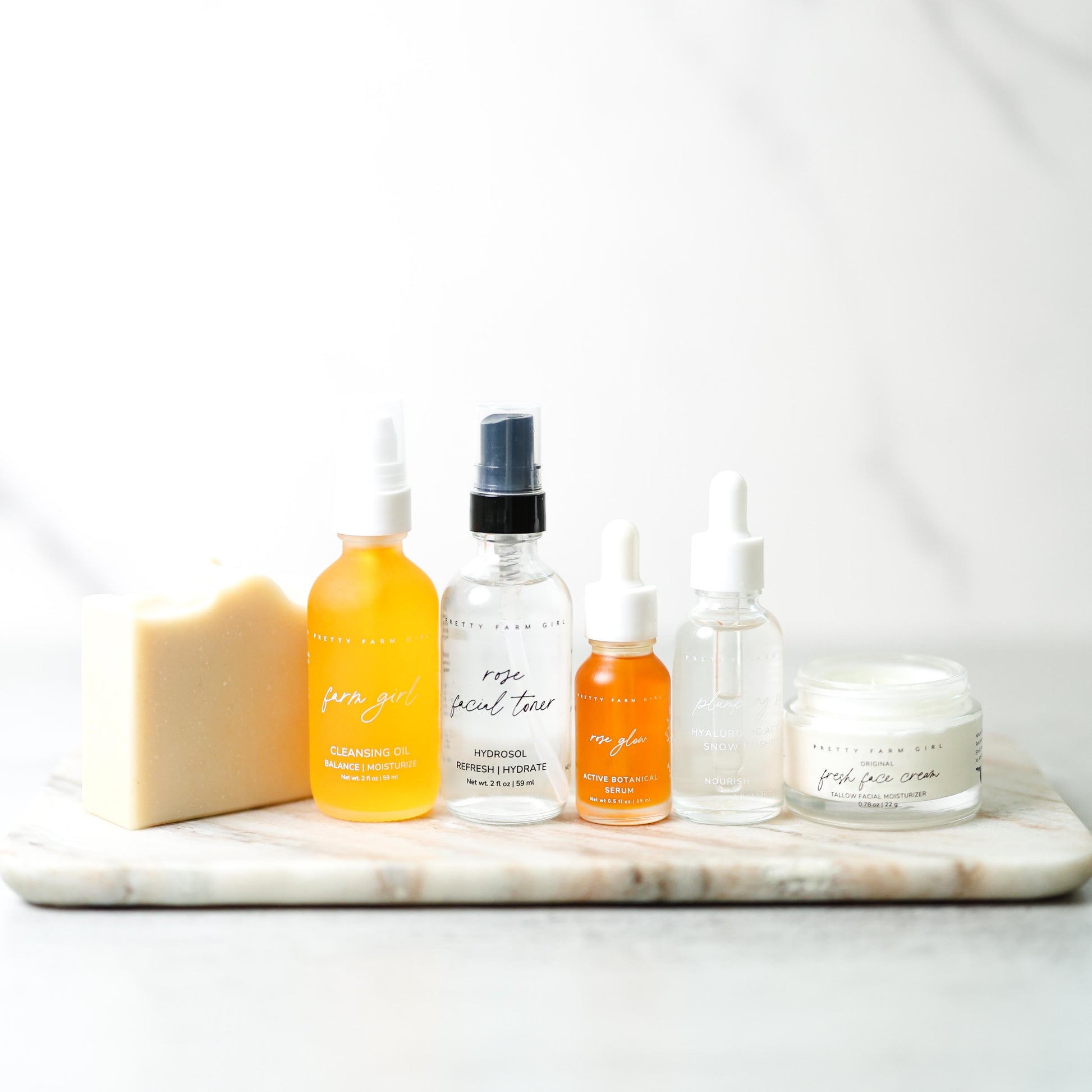 Anti-Aging Skincare Routine Essentials Kit Pretty farm girl