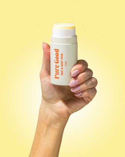 Face & Body Tallow Stick - Hydration and vitamin C for your skin. Pure Good LLC