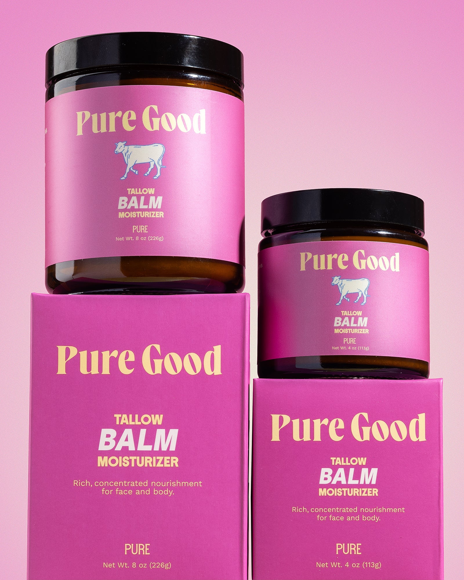 Pure Tallow Balm - Perfect for sensitive skin of all ages. Pure Good LLC
