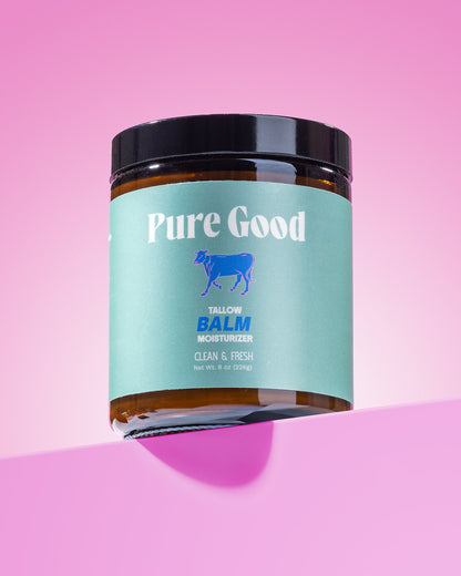 Clean & Fresh Tallow Balm - Cleansing & Acne Prone Skin Pure Good LLC