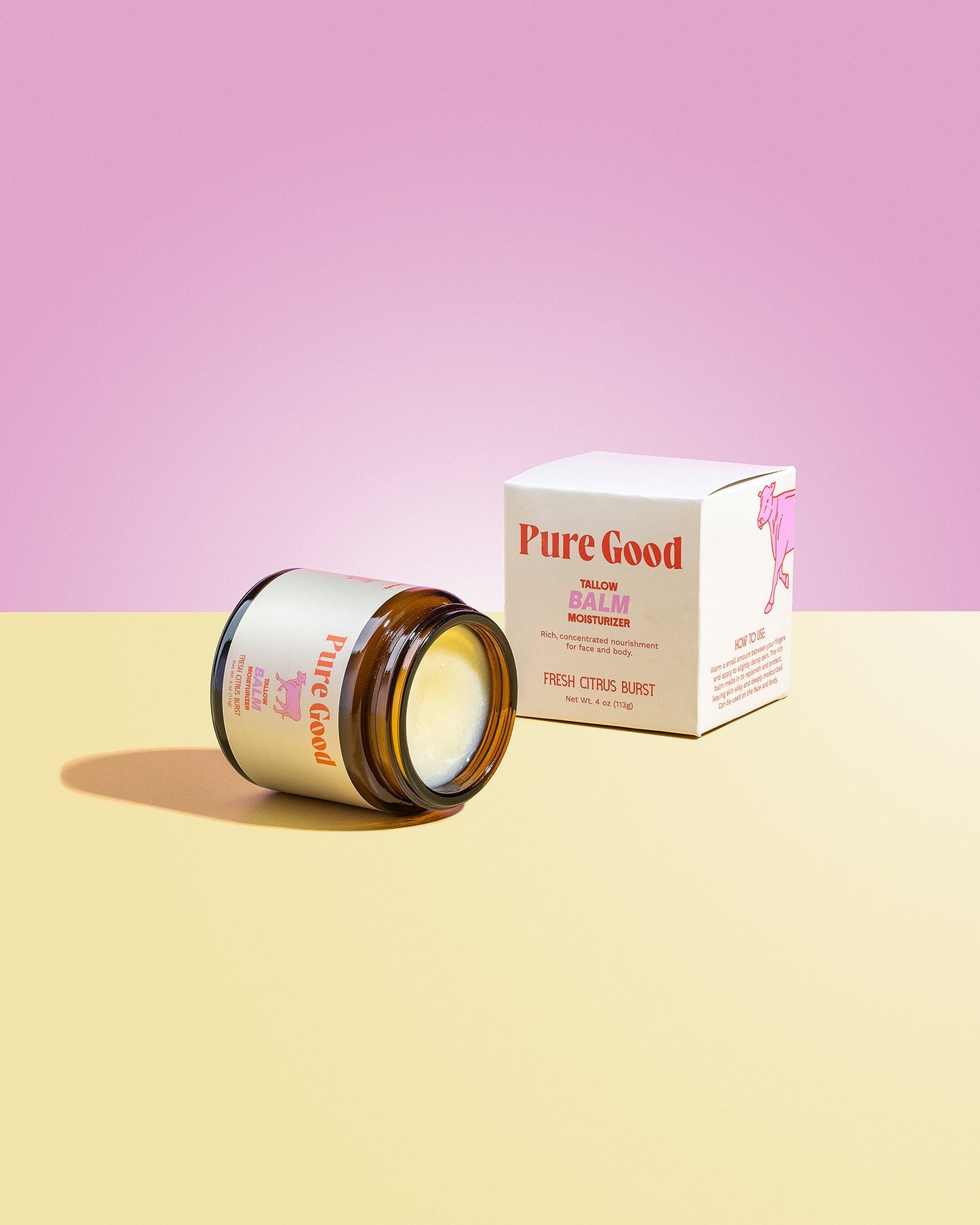 Fresh Citrus Burst Tallow Balm - Hydration and Vitamin C Pure Good LLC