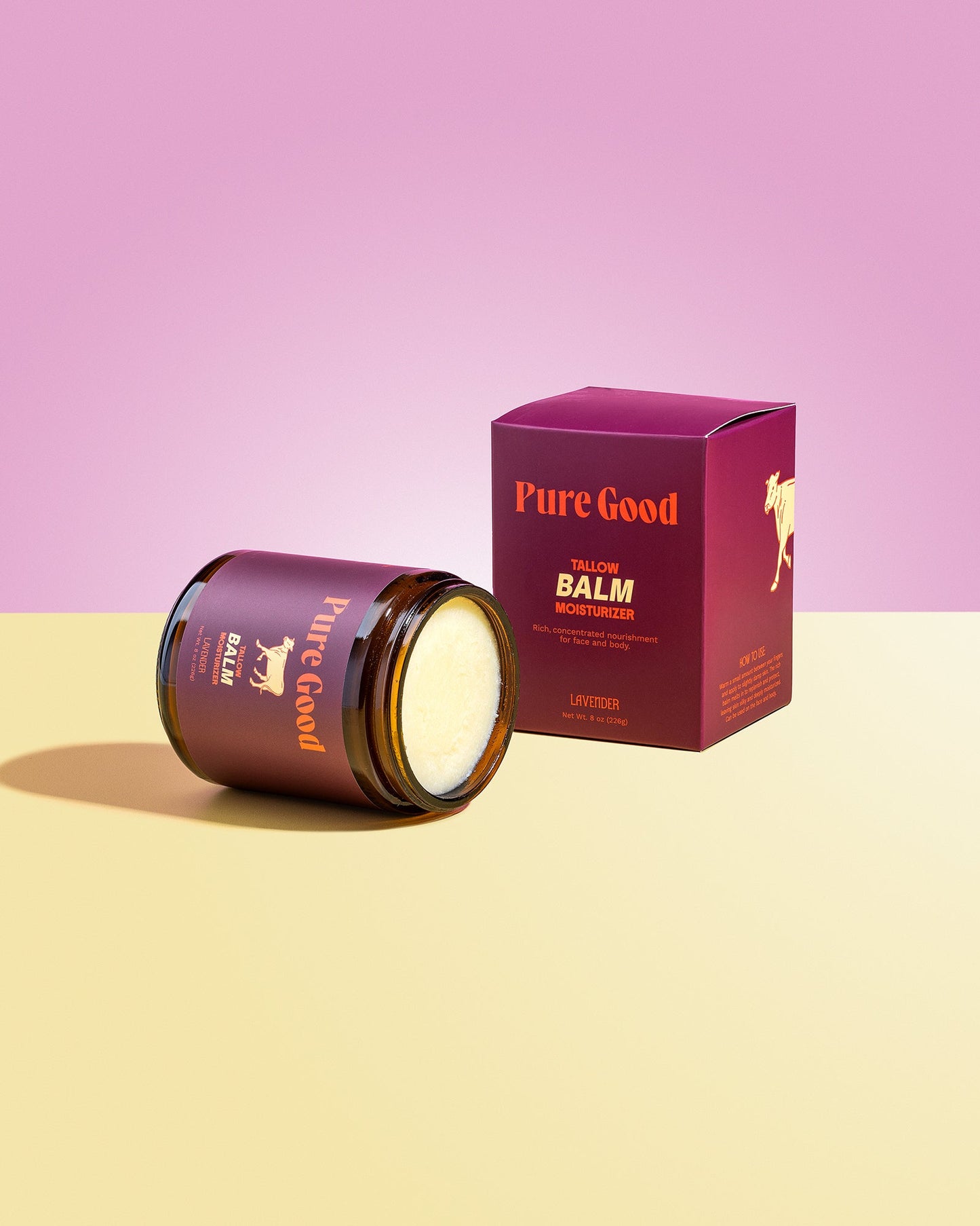 Lavender Tallow Balm - Calming & Restoring Pure Good LLC