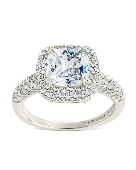 Sterling Silver CZ Legacy Ring
