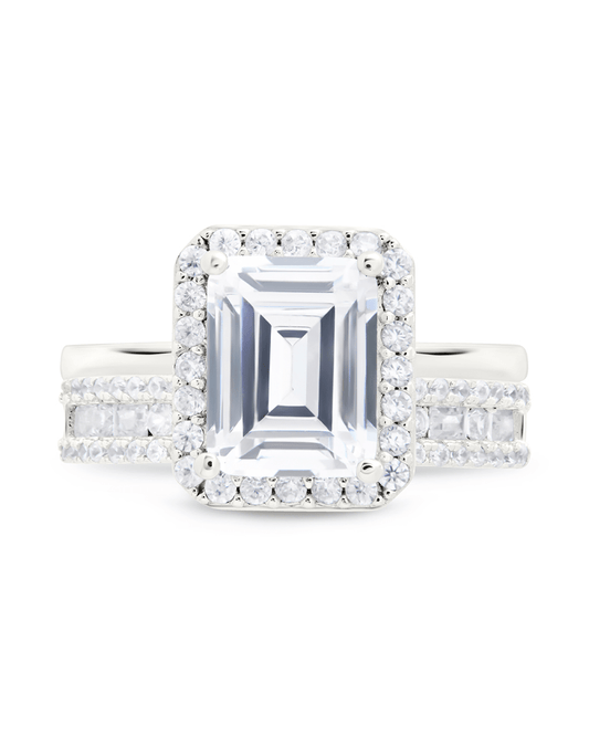 Sterling Silver Arden CZ Ring