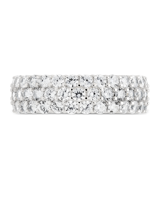 Sterling Silver Kate CZ Ring