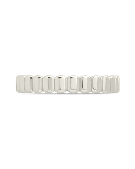 Sterling Silver Stacey Textured Band Ring