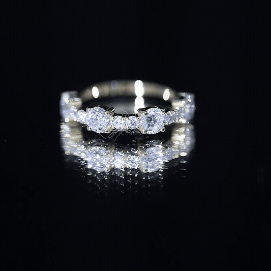Lab Grown Diamond Stackable Eternity Ring For Women