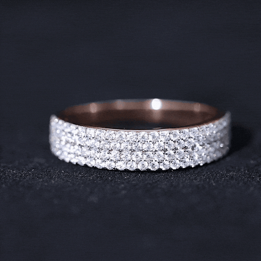 Brilliant Cut Lab Grown Diamond Classic Wedding Band Ring