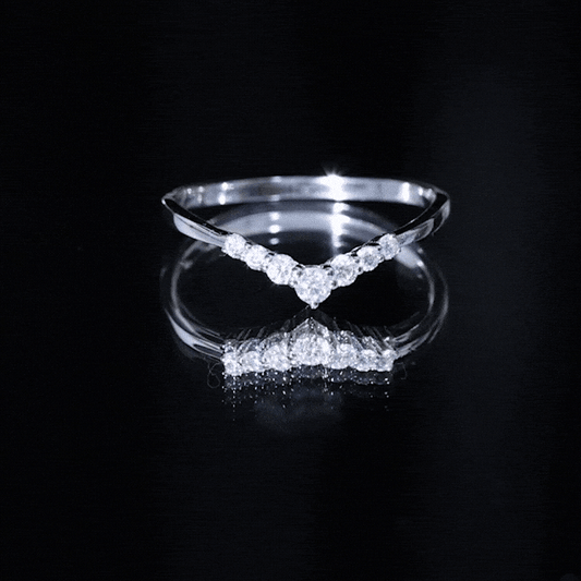 Certified Brilliant Cut Lab Grown Diamond Wedding Band Enhancer