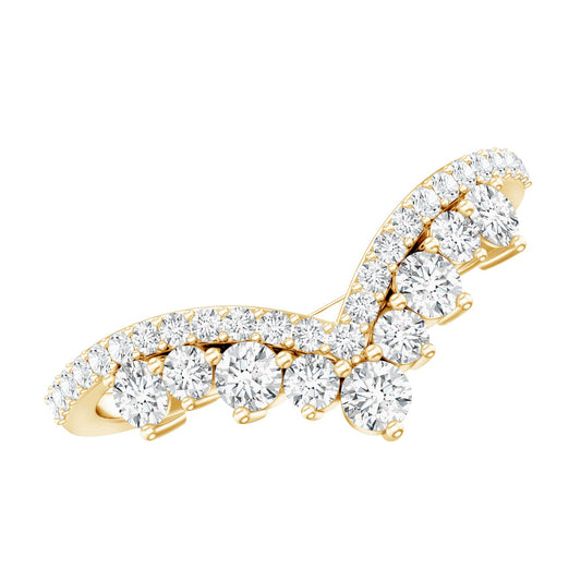 Classic Lab Grown Diamond Engagement Ring Enhancer
