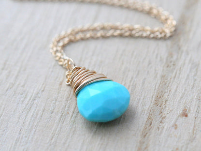 Sleeping Beauty Turquoise Solitaire