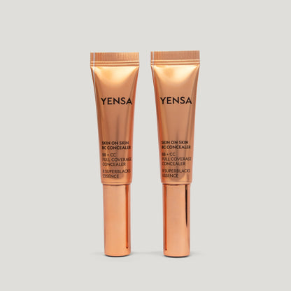 Skin On Skin BB CC Full Coverage Hyaluronic Serum Concealer YENSA