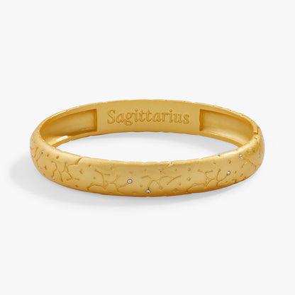 Sagittarius Zodiac Hinge Bangle ALEX AND ANI