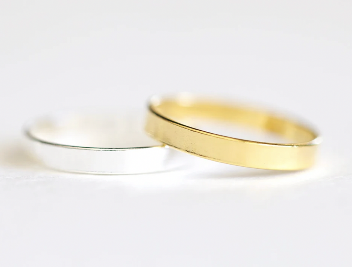 14k gold filled BAND RING