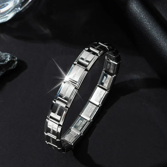 Stainless Steel Bracelet Elastic Titanium Steel Bracelet
