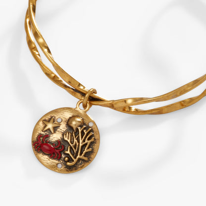 Sea Scene Twisted Cuff ALEX AND ANI