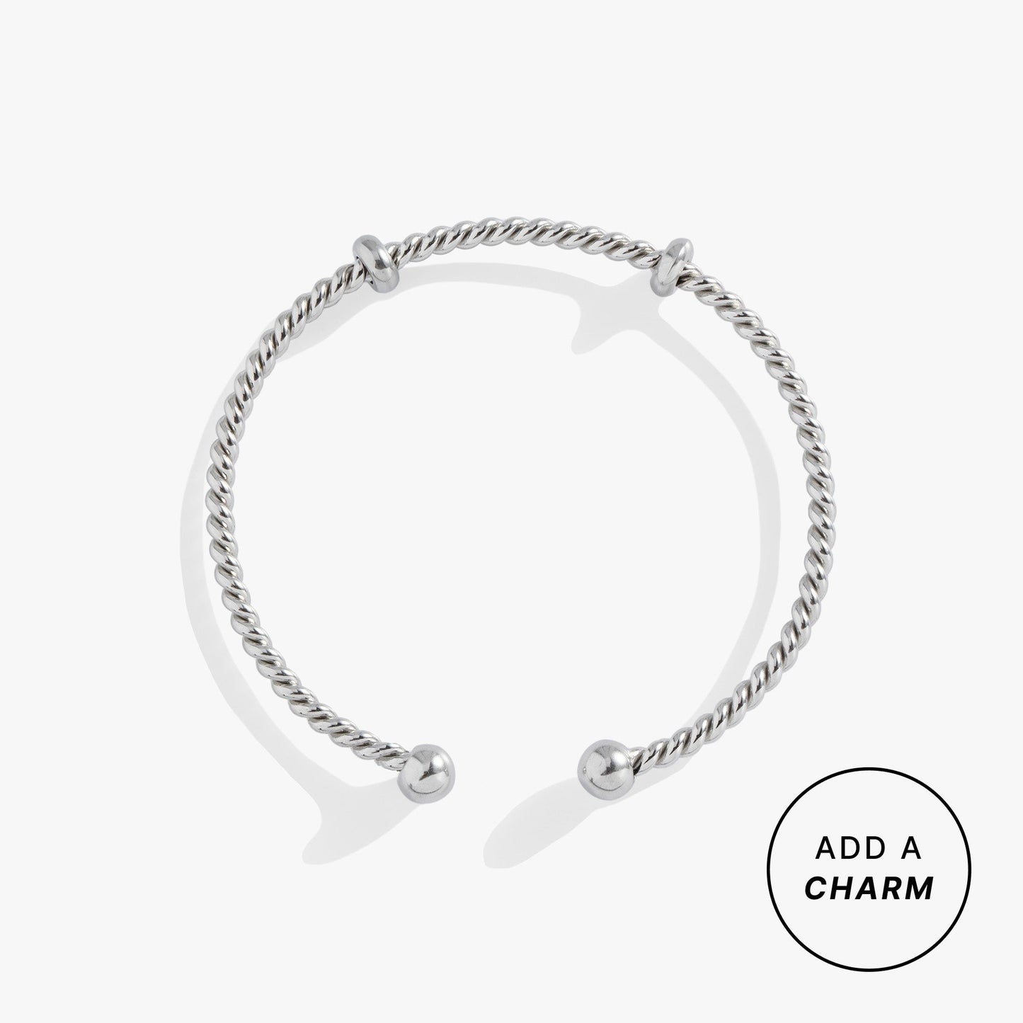 French Rope Charm Bracelet Cuff ALEX AND ANI