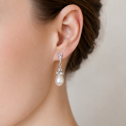 Simplicity Pearl Drop Earrings