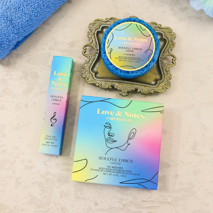 Soulful Lyrics Love & Notes Trio Set Spongellé
