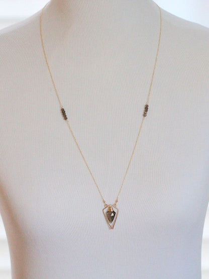 Spearhead Necklace - As displayed at the 2014 GBK Primetime Emmys Luxury Lounge