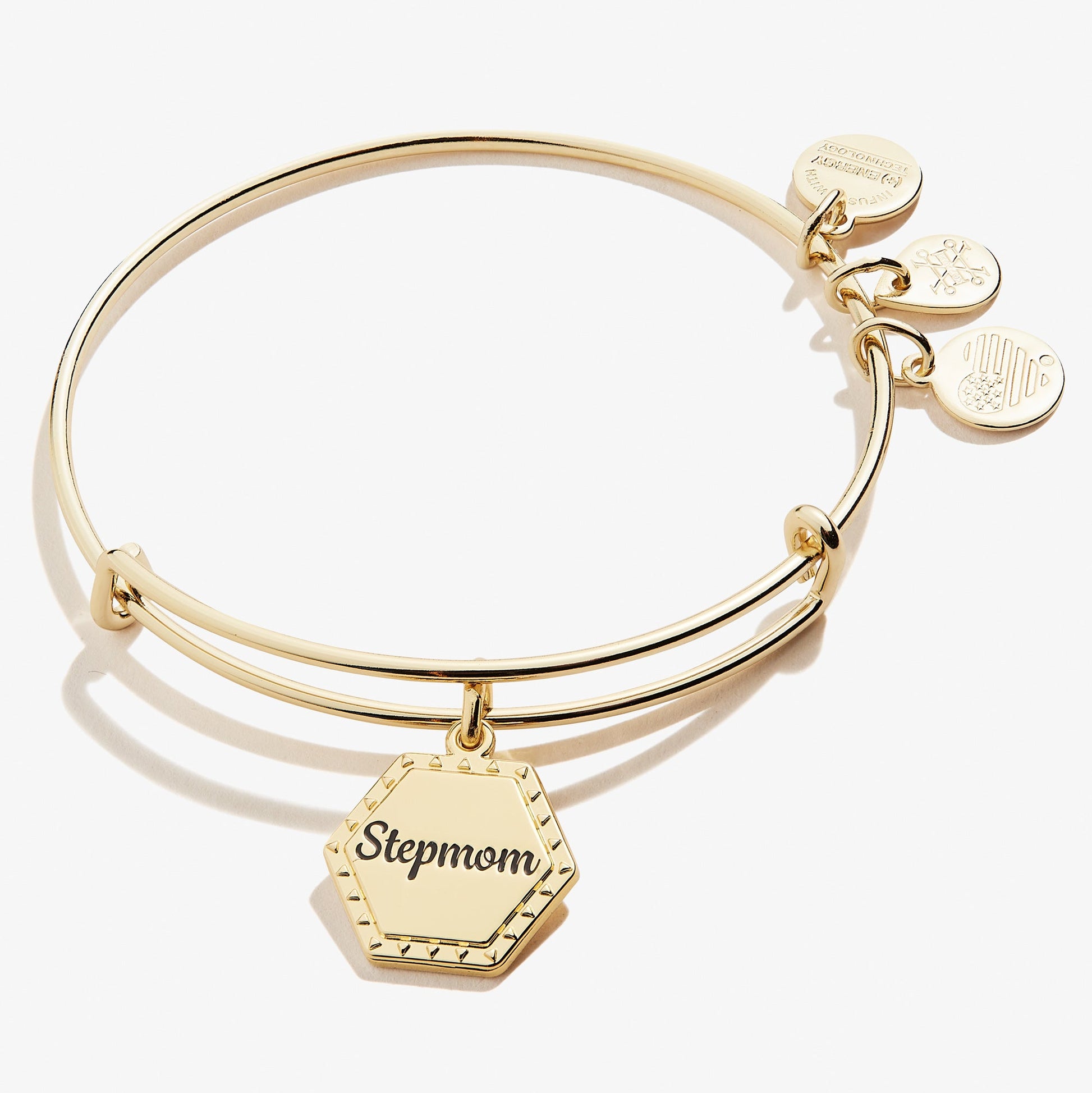 Stepmom 'You're In My Heart Forever' Charm Bangle ALEX AND ANI