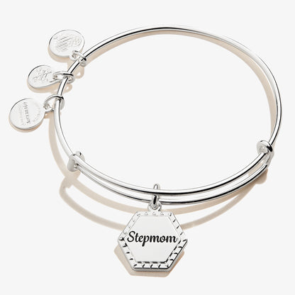 Stepmom 'You're In My Heart Forever' Charm Bangle ALEX AND ANI