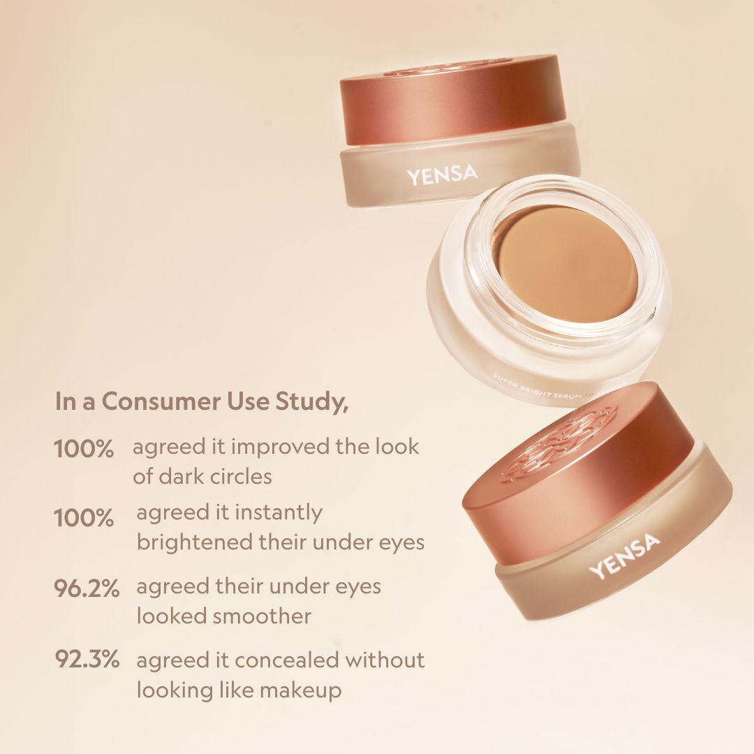 Super Bright Dark Circles Serum Peptide Corrector For Under Eye YENSA