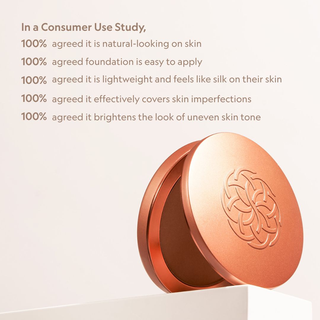 Super Serum Silk Matte Powder Peptide Foundation For Flawless Matte Coverage YENSA