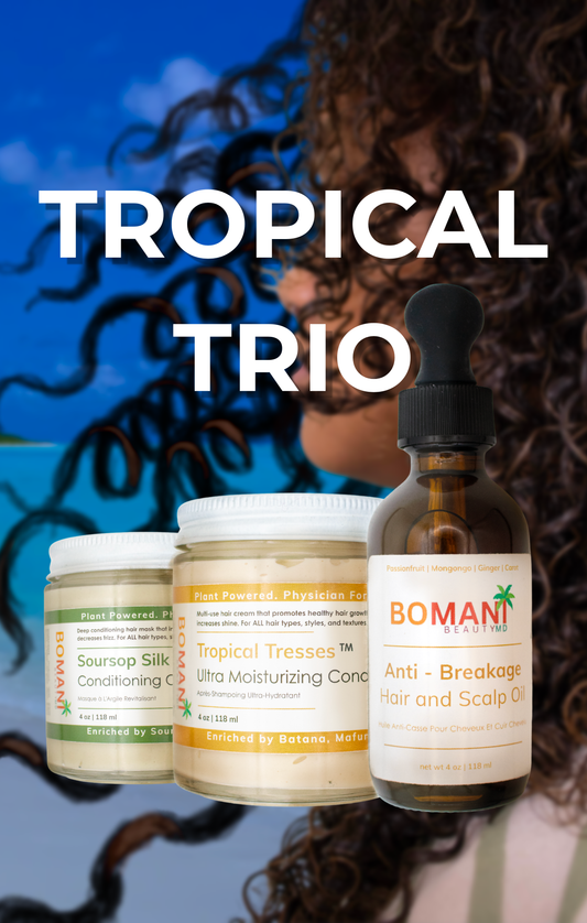 Tropical Trio Haircare Bundle Bomani Beauty MD