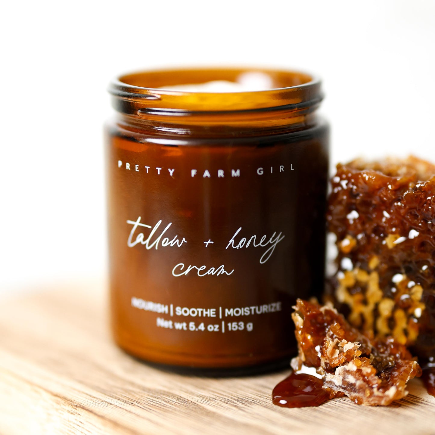 Fragrance Free Tallow + Honey Cream for Sensitive Skin Pretty farm girl