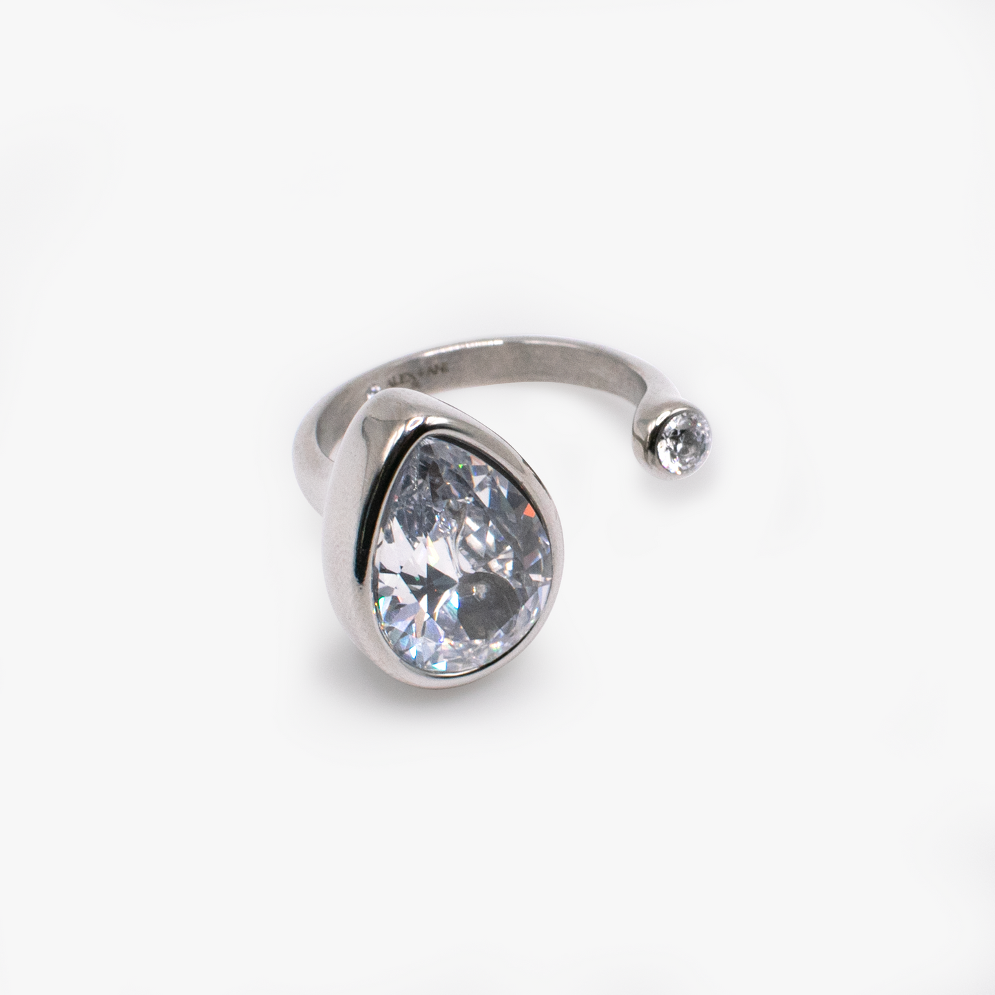 Teardrop Crystal Ring ALEX AND ANI