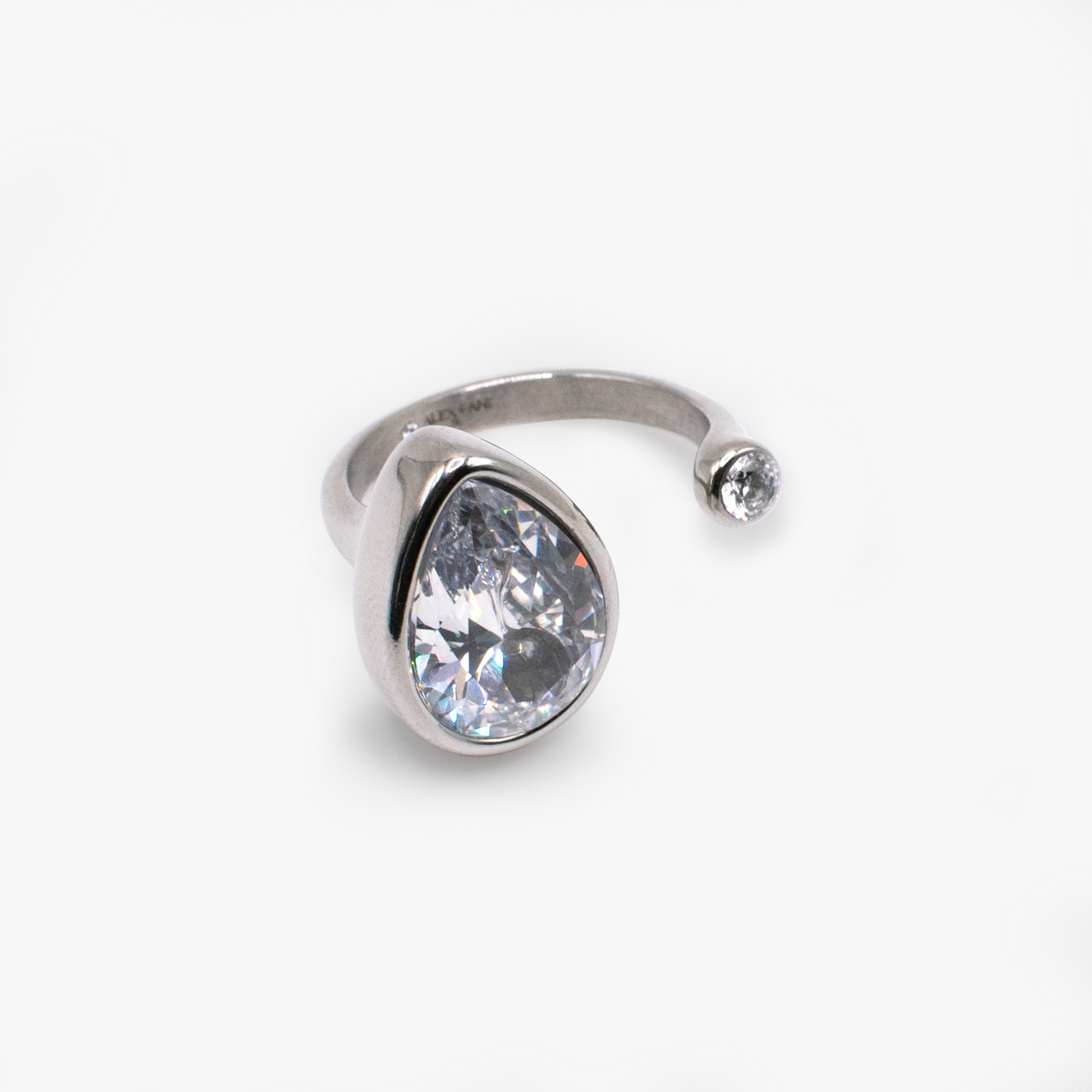 Teardrop Crystal Ring ALEX AND ANI