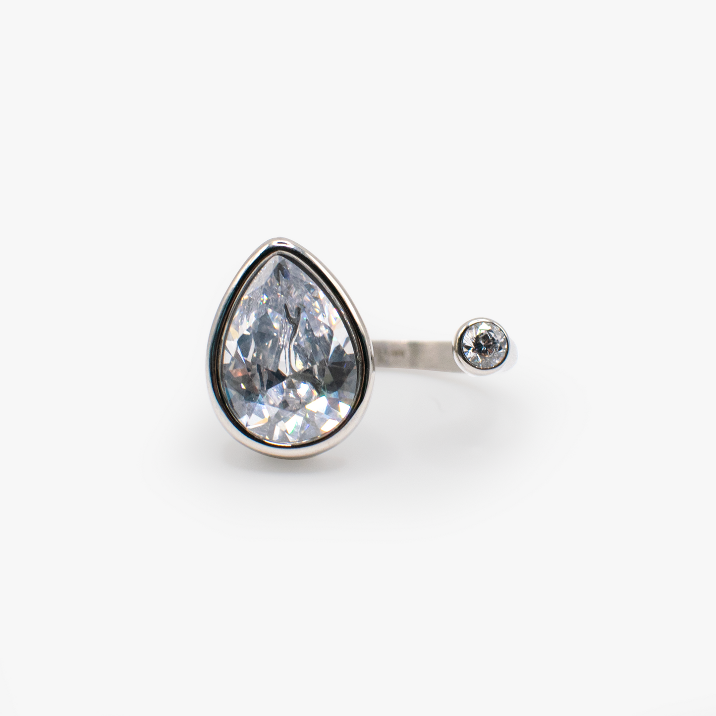 Teardrop Crystal Ring ALEX AND ANI