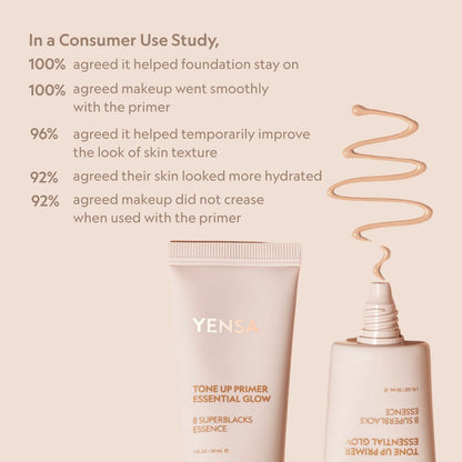 Tone Up Essential Glow Blurring and Brightening Primer for Radiant Skin YENSA