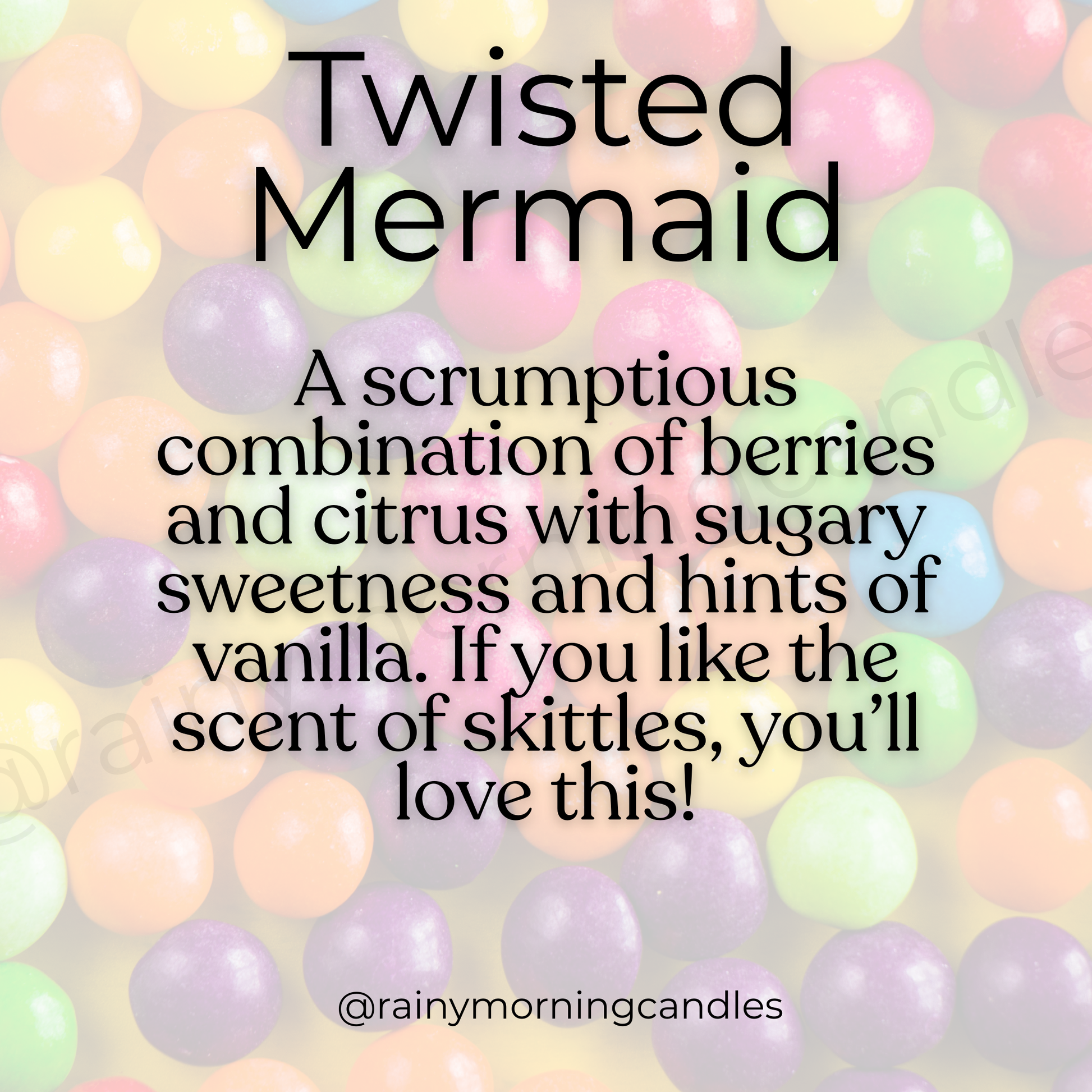 Twisted Mermaid | Wax Melts Rainy Morning Candles