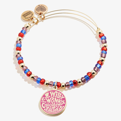 Willy Wonka Chocolate Factory' Beaded Charm Bangle ALEX AND ANI