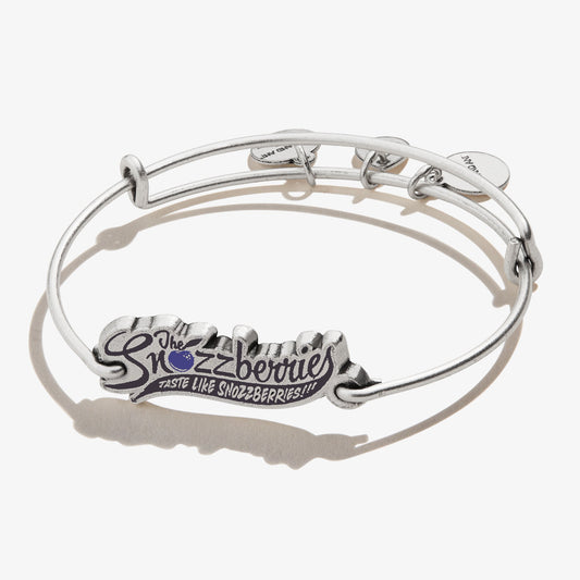 Willy Wonka 'Snozzberries' Inline Charm Bangle ALEX AND ANI