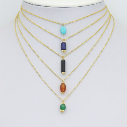 Gemstone Beads Pedant For Necklace Bracelet Jewelry Making Supply, Beads Charm, Sku#Y1063
