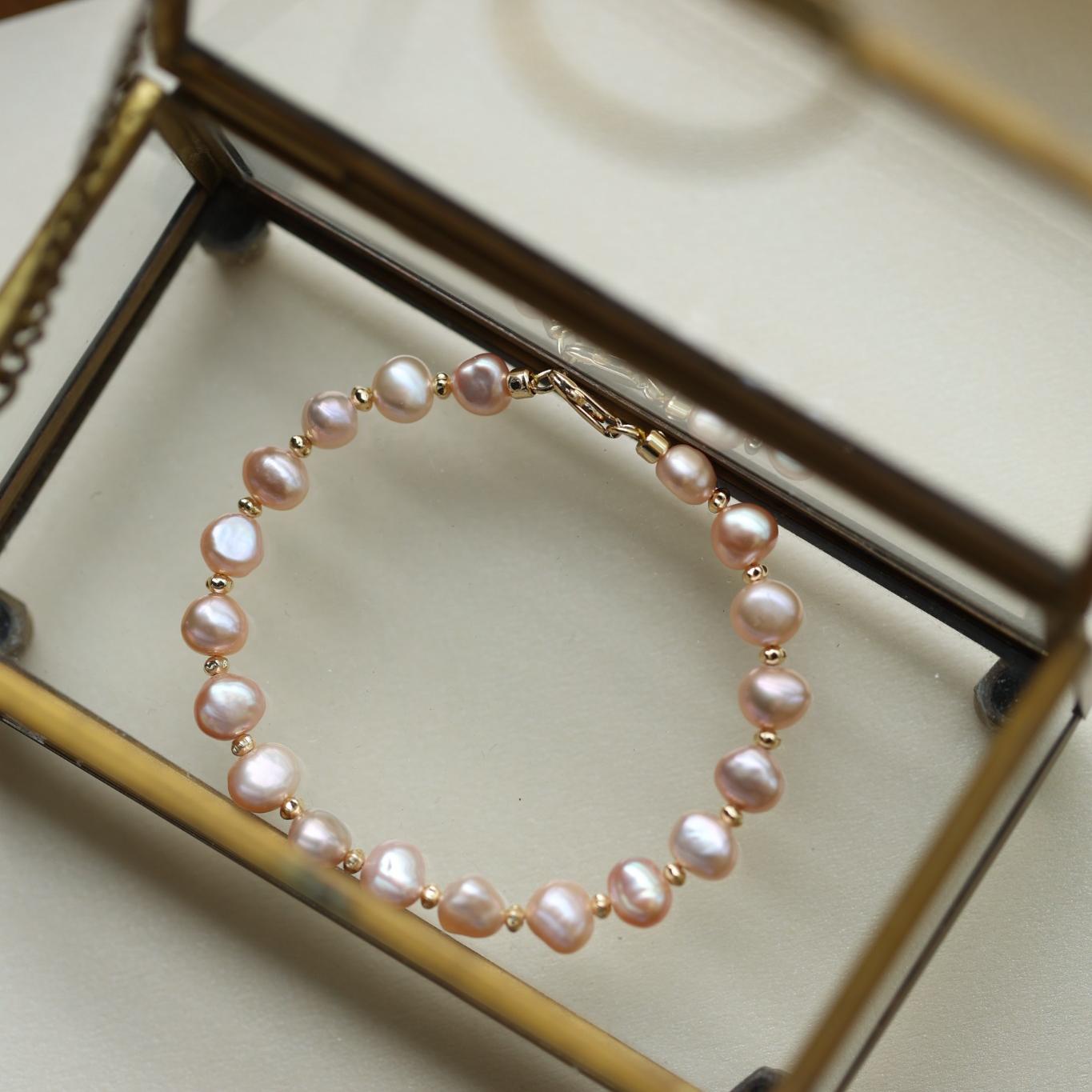 Rosé Luster Bracelet Maison YuTang