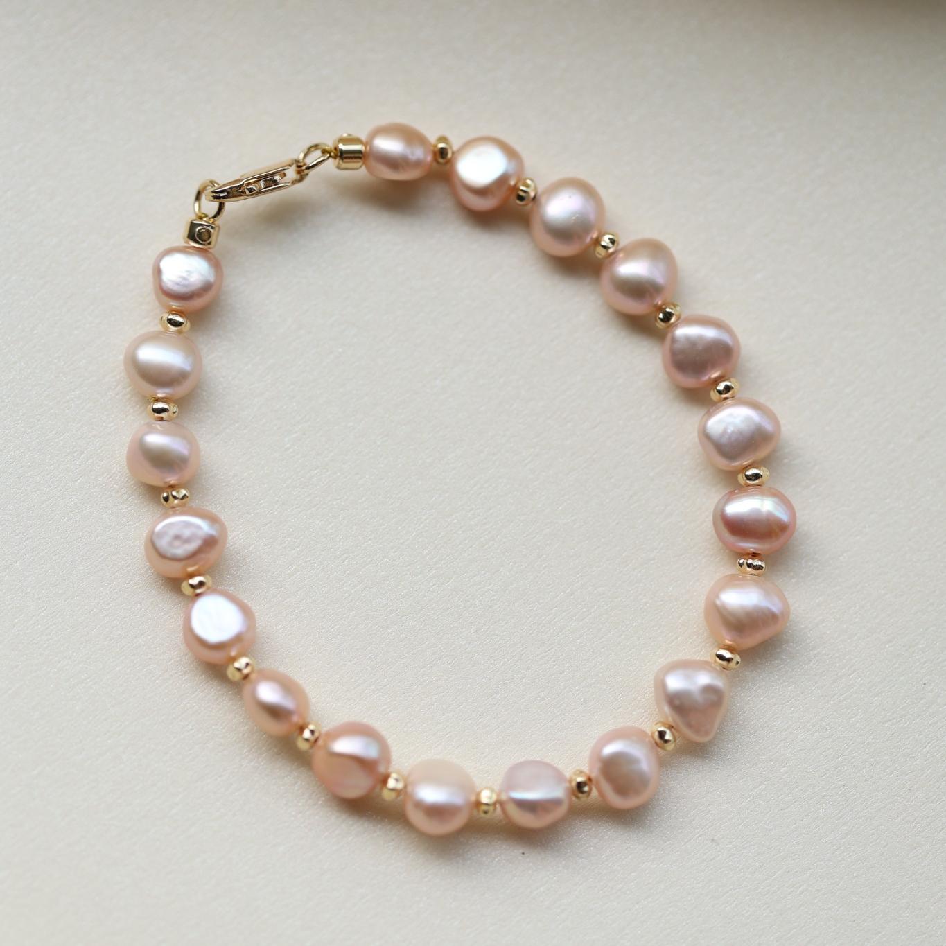 Rosé Luster Bracelet Maison YuTang