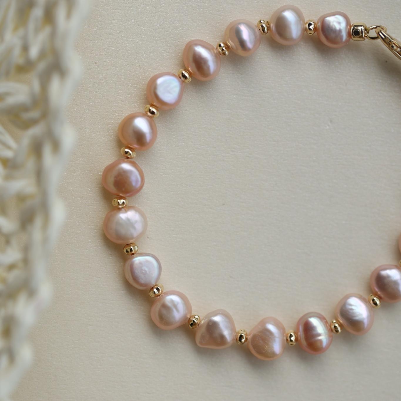 Rosé Luster Bracelet Maison YuTang