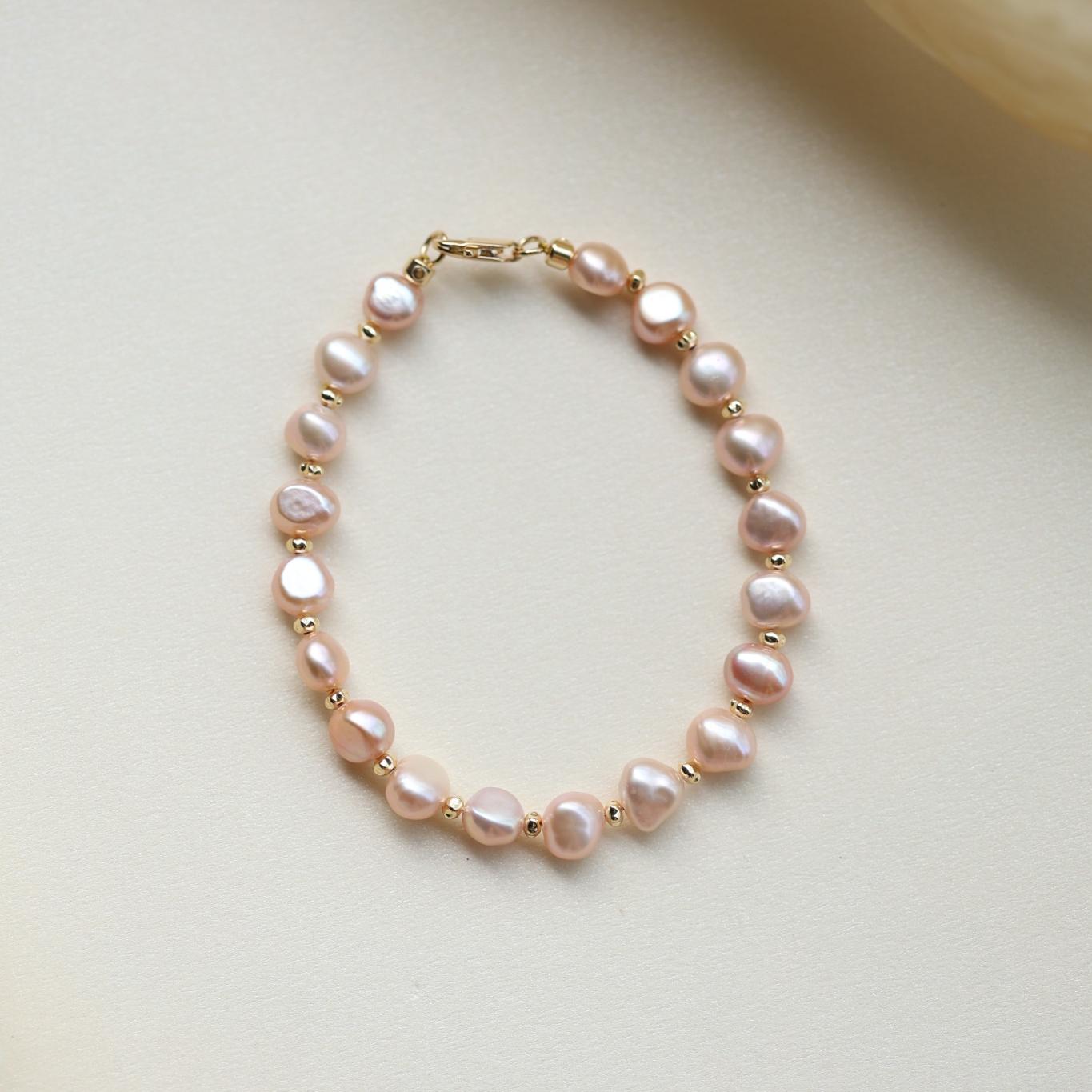 Rosé Luster Bracelet Maison YuTang