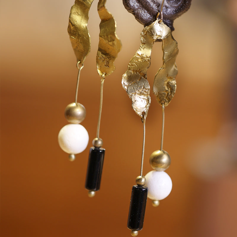 Ivory & Noir Relic Drops Maison YuTang