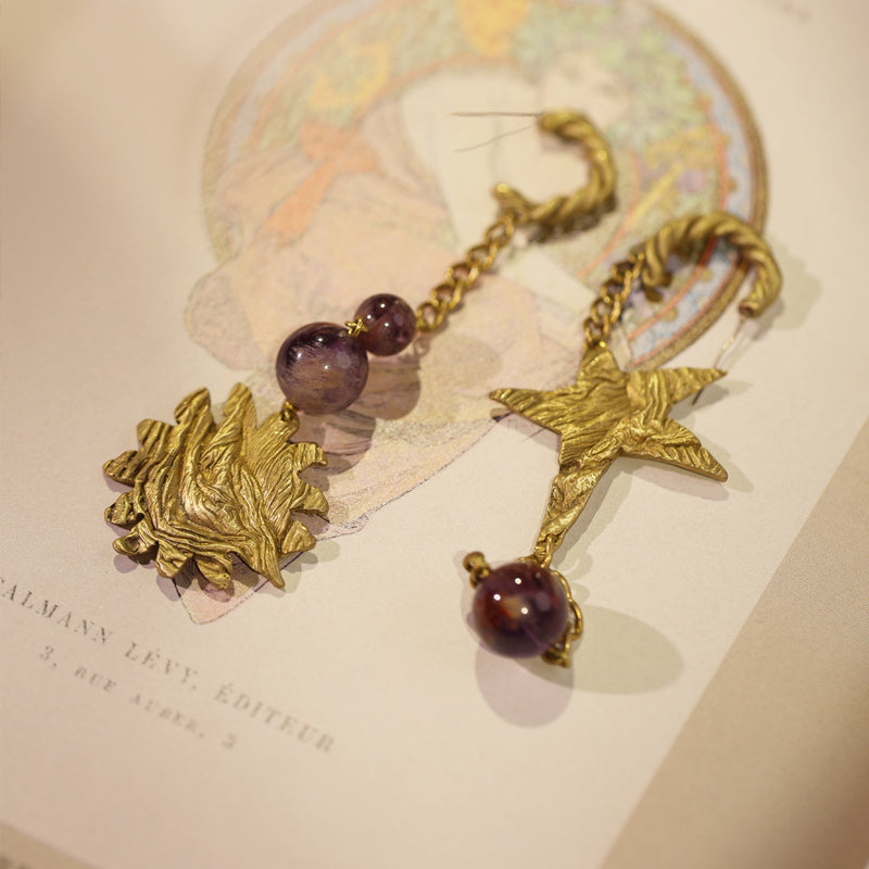 Astral Muse Earrings Maison YuTang