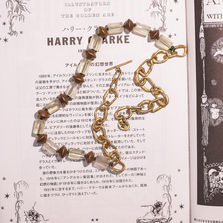 Sunlit Quartz Necklace Maison YuTang
