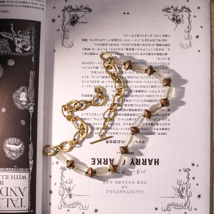 Sunlit Quartz Necklace Maison YuTang