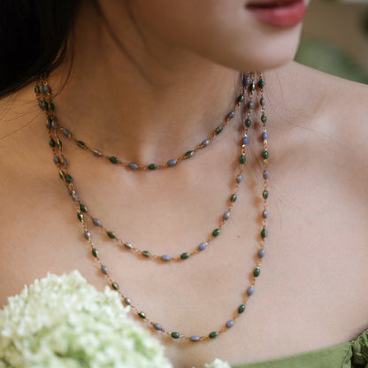 Trinity Orbit Necklace Maison YuTang